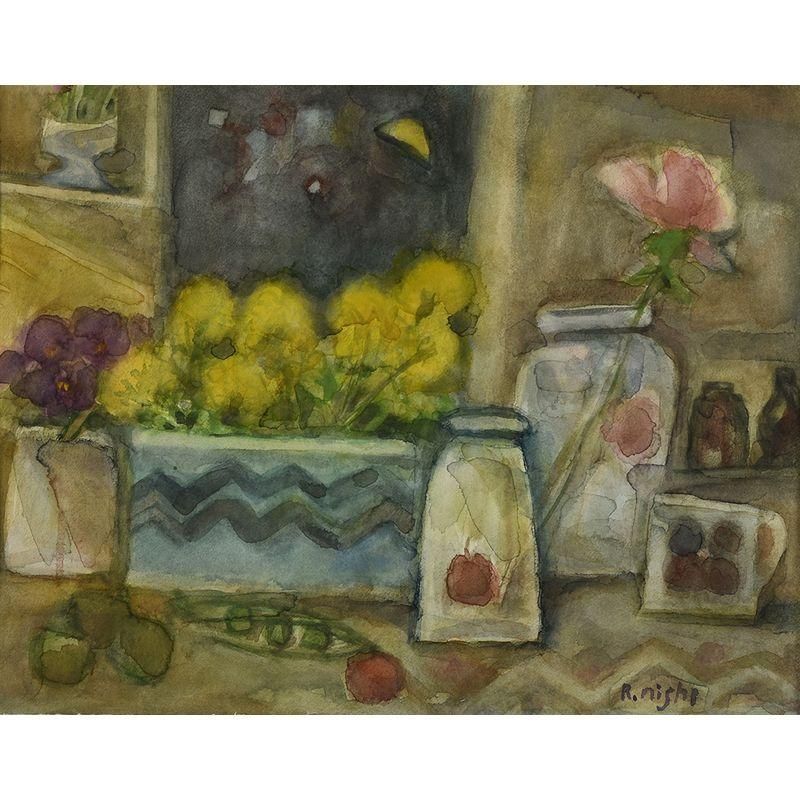 花・静物画 - 一枚の繪オンラインショップ