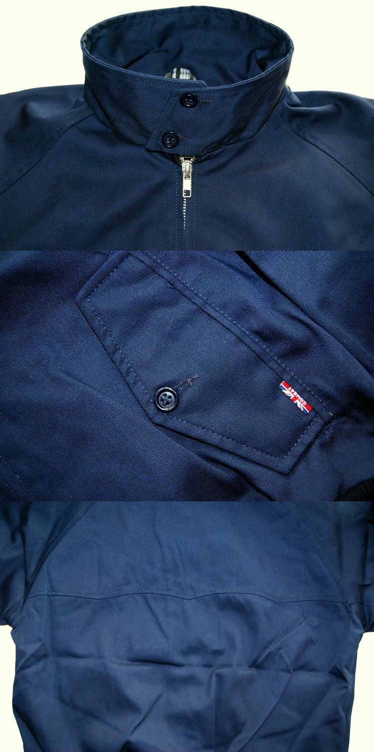 COMBAT 　HARRINGTON　JACKET　 　NAVY