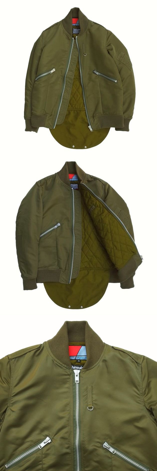 Original John MK3 FLIGHT JACKET OLIVE