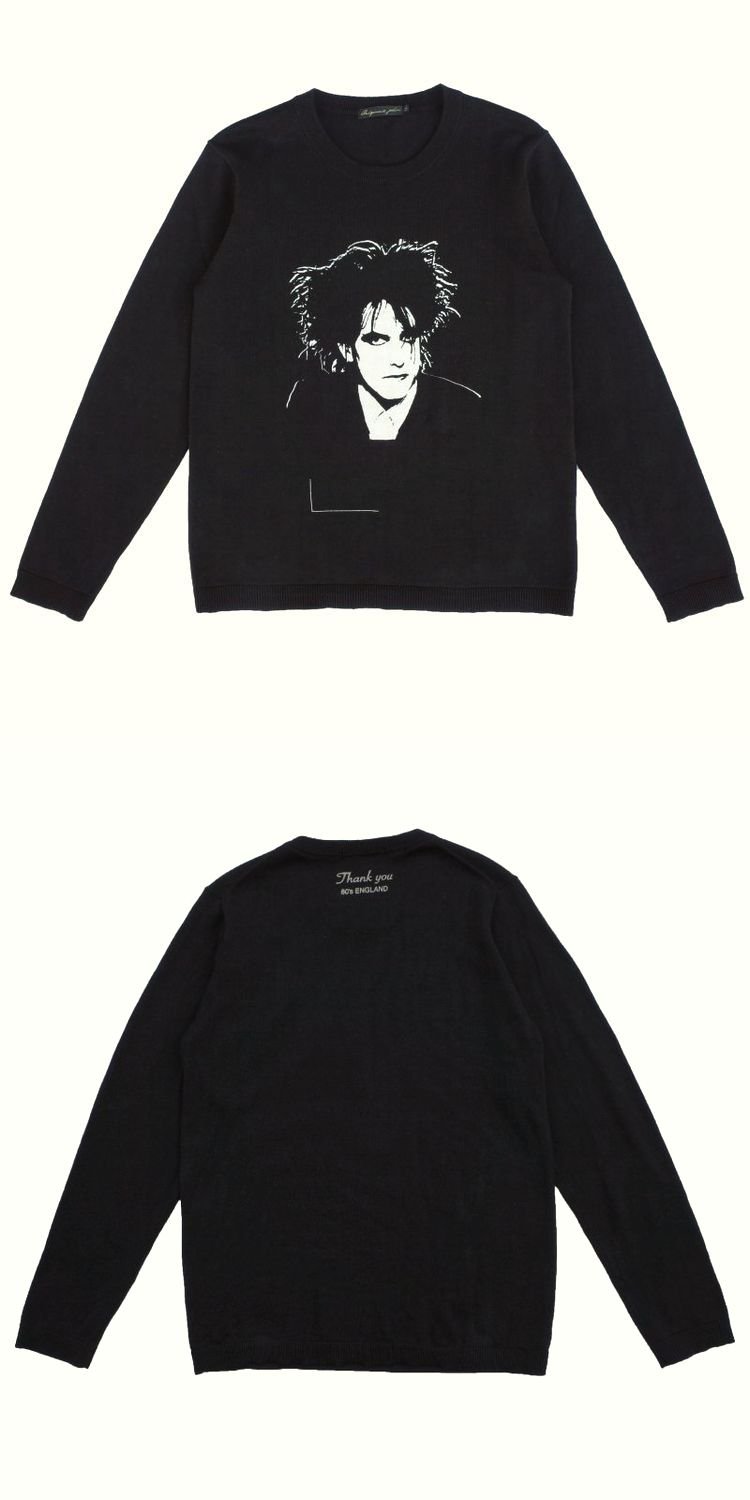 Original John　　THANK YOU 80'S ENGLAND KNIT　　BLACK