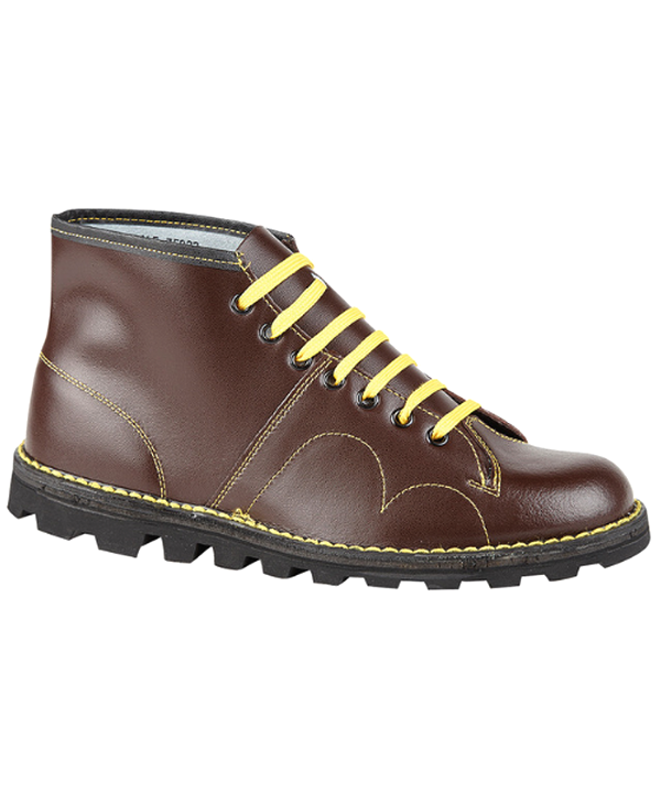 GRAFTERS MONKEY BOOTS WINEBROWN