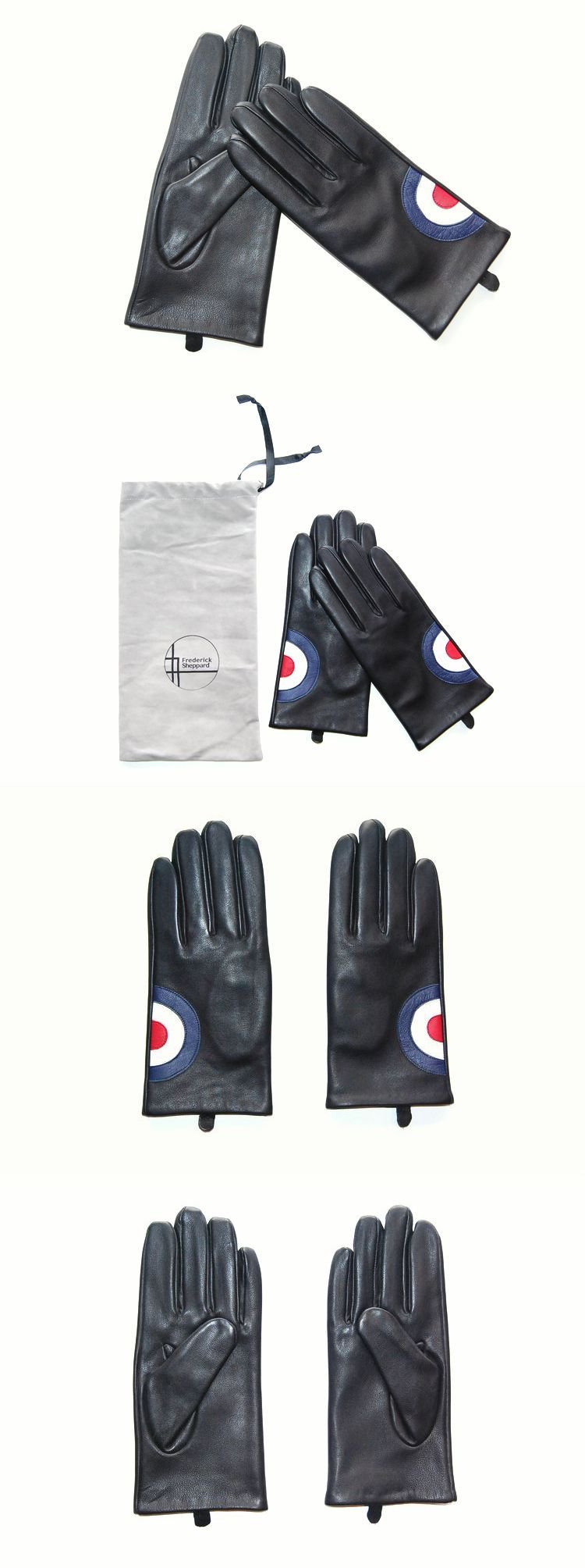 FREDERICK SHEPPARD MOD TARGET LEATHER GLOVES BLACK | フレデリック 