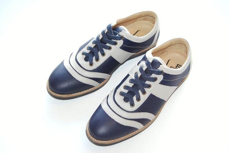 WUNDERTEAM WIEN 'THE BOWLER' SHOES DARK BLUE/LIGHT GREY