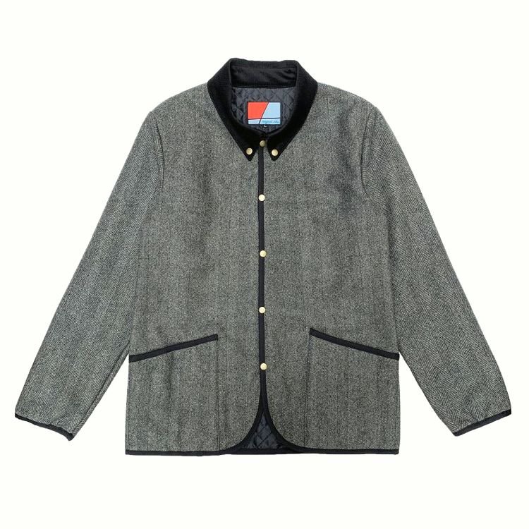 Original John QUILTING B.D JACKET GREY