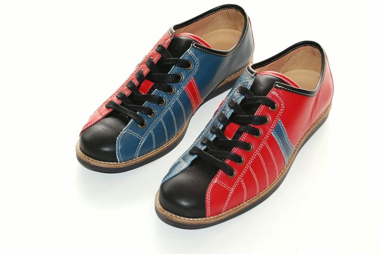 WUNDERTEAM WIEN '2 TONE BOWLER' SHOES RED/PETROL/BLACK