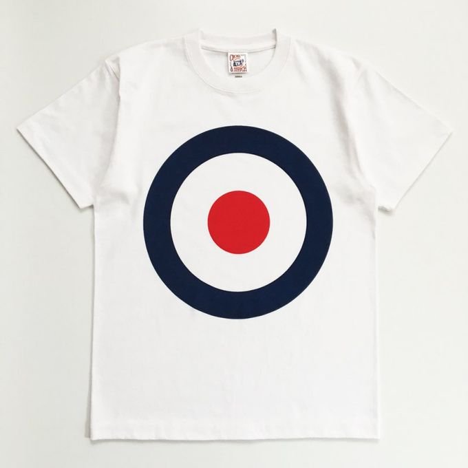 POP GEAR　　KEITH MOON TARGET Tシャツ　　WHITE