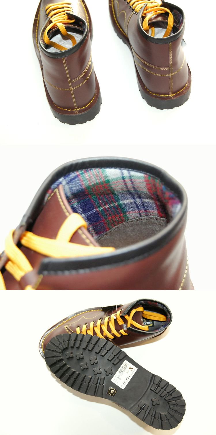 GRAFTERS MONKEY BOOTS（RENEWAL VER） WINE(BROWN)