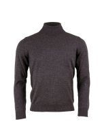RELCO LONDONKNIT ROLL NECK TOPANTHRACITE GREY