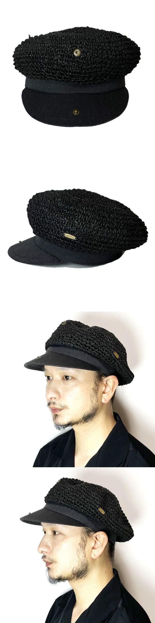Original John STRAW MARINE CAS BLACK - Siesta