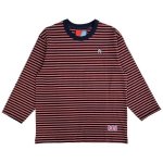 <img class='new_mark_img1' src='https://img.shop-pro.jp/img/new/icons8.gif' style='border:none;display:inline;margin:0px;padding:0px;width:auto;' />Original JohnSTRIPE BASQUE SHIRTSSALMON PINK-NAVY