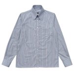 <img class='new_mark_img1' src='https://img.shop-pro.jp/img/new/icons8.gif' style='border:none;display:inline;margin:0px;padding:0px;width:auto;' />Original JohnBEAGLE COLLAR SHIRTS-STRIPE SAX