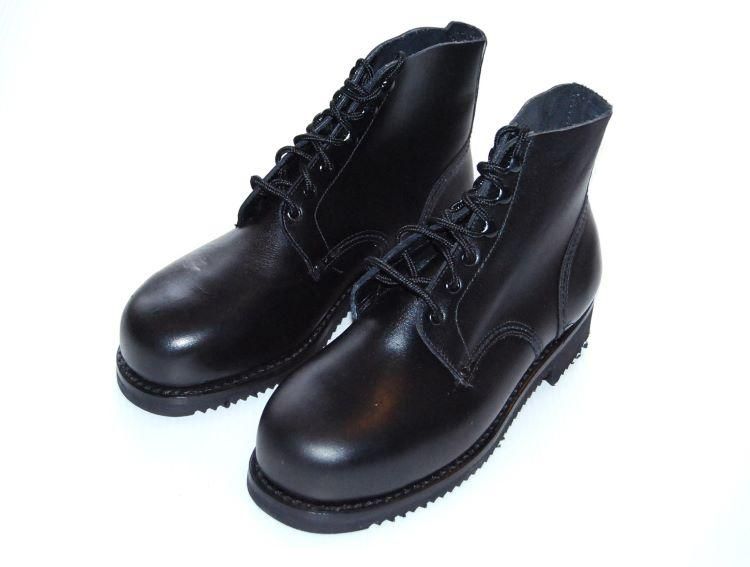 DEADSTOCK 】ITALIAN ARMY PARADE SHOES | BLACK - Siesta
