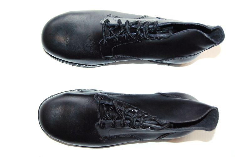 DEADSTOCK 】ITALIAN ARMY PARADE SHOES | BLACK - Siesta