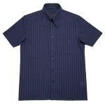 <img class='new_mark_img1' src='https://img.shop-pro.jp/img/new/icons8.gif' style='border:none;display:inline;margin:0px;padding:0px;width:auto;' />Original JohnS/S BEAGLE COLLAR SHIRTS-STRIPE NAVY