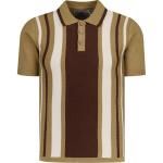 <img class='new_mark_img1' src='https://img.shop-pro.jp/img/new/icons8.gif' style='border:none;display:inline;margin:0px;padding:0px;width:auto;' />MADCAP ENGLANDFOLKLOREɡSTRIPE KNIT POLOCARAMEL(FALL LEAF)