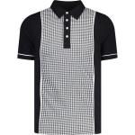 <img class='new_mark_img1' src='https://img.shop-pro.jp/img/new/icons8.gif' style='border:none;display:inline;margin:0px;padding:0px;width:auto;' />MADCAP ENGLANDPELHAM DOGTOOTH JERSEY POLOBLACKWHITE