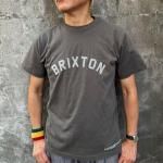 <img class='new_mark_img1' src='https://img.shop-pro.jp/img/new/icons8.gif' style='border:none;display:inline;margin:0px;padding:0px;width:auto;' />NEVERTRUSTBRIXTON  LOGO T-SHIRTHAZY BLACK