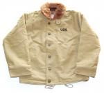 <img class='new_mark_img1' src='https://img.shop-pro.jp/img/new/icons50.gif' style='border:none;display:inline;margin:0px;padding:0px;width:auto;' />N-1 DECK JACKET (ץꥫ)KHAKI
