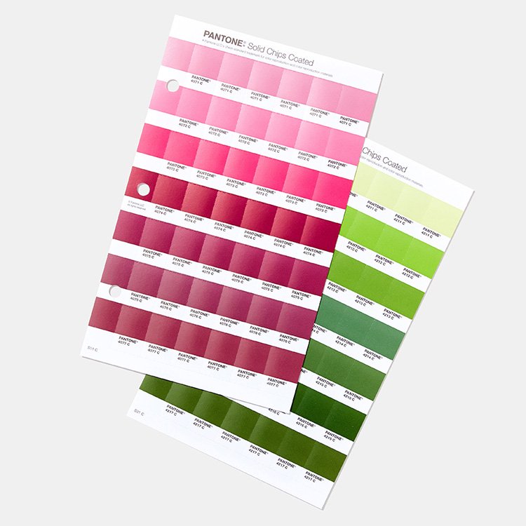 Pantone Solid CHIPS Uncoatedパントン色見本差し替え