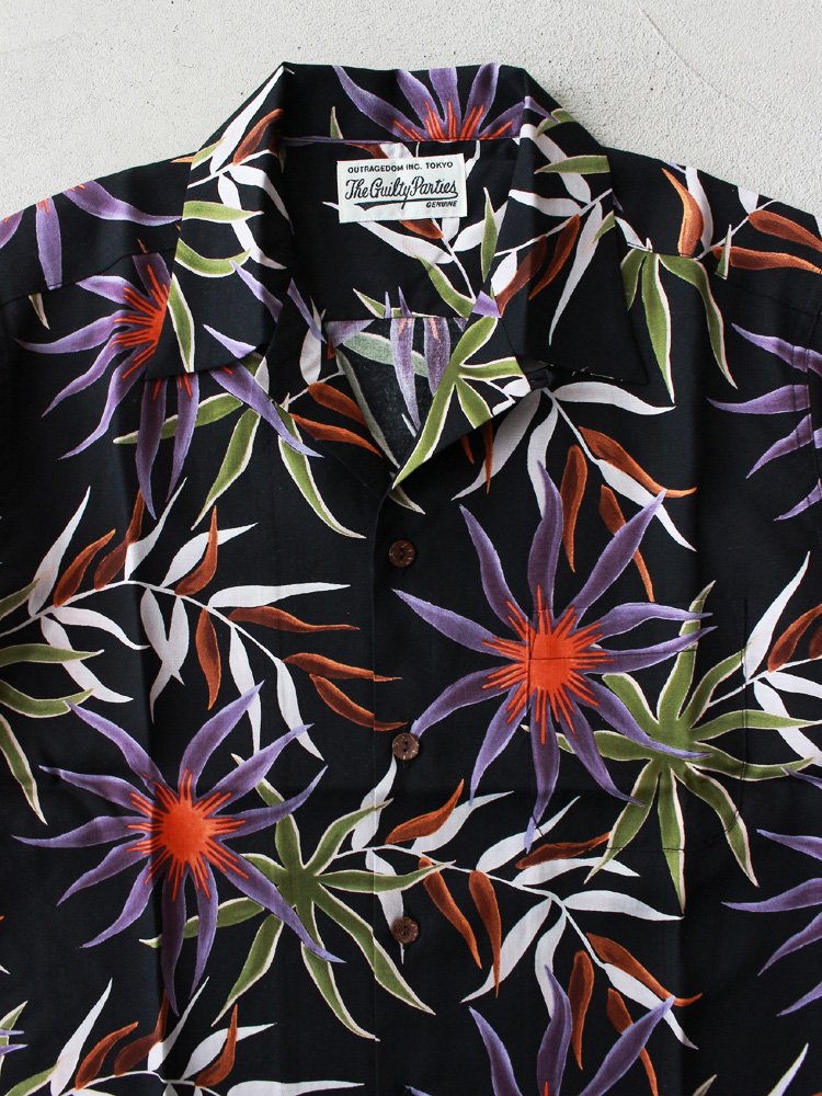 ワコマリア WACKO MARIA PRINTED FLOWER L S HAWAIAN SHIRTS L ...