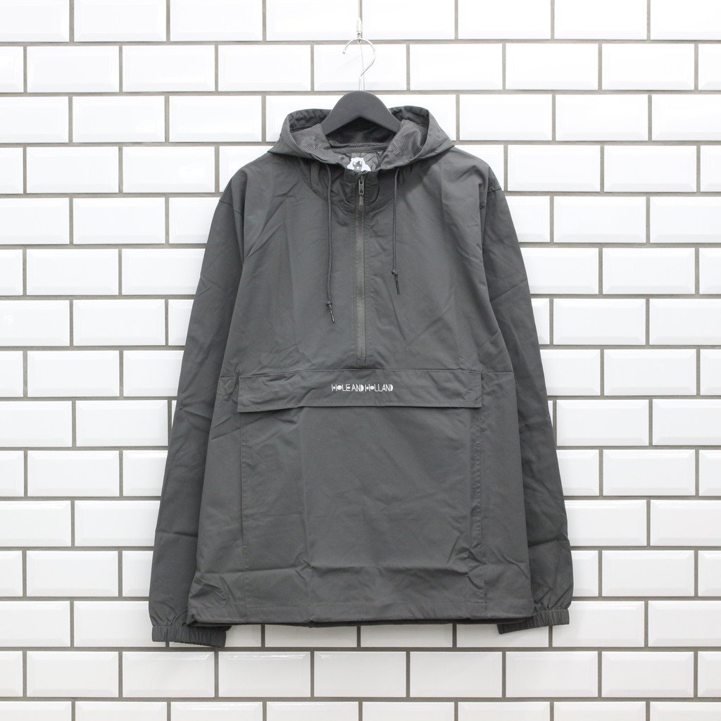 HOLE AND HOLLAND｜ANORAK JKT #GREY