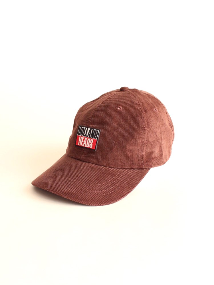 HOLE AND HOLLAND｜HOLLAND HEADS CORD CAP #BROWN [HH19F42]