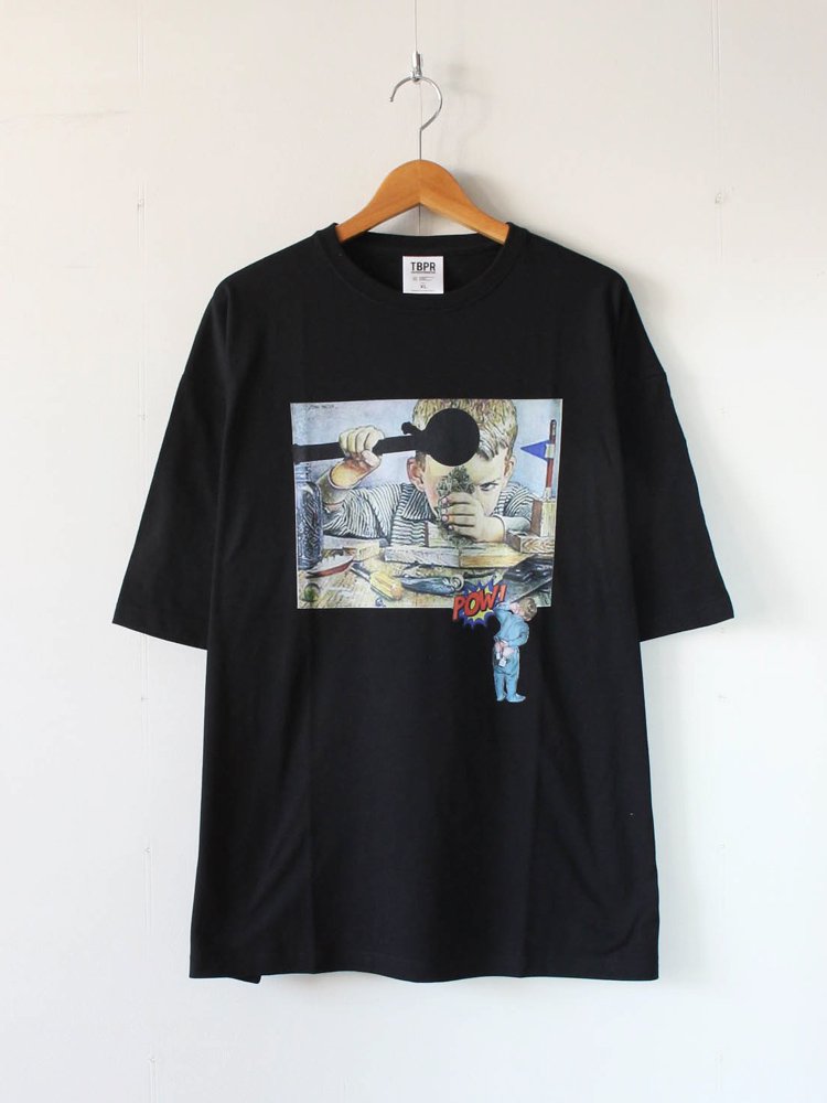 TIGHTBOOTH PRODUCTION｜DR.X T-SHIRT #BLACK [SS20-T05]