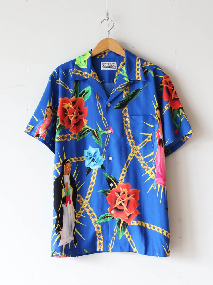 アロハシャツ / HAWAIIAN SHIRT S/S (TYPE 3) BLUE