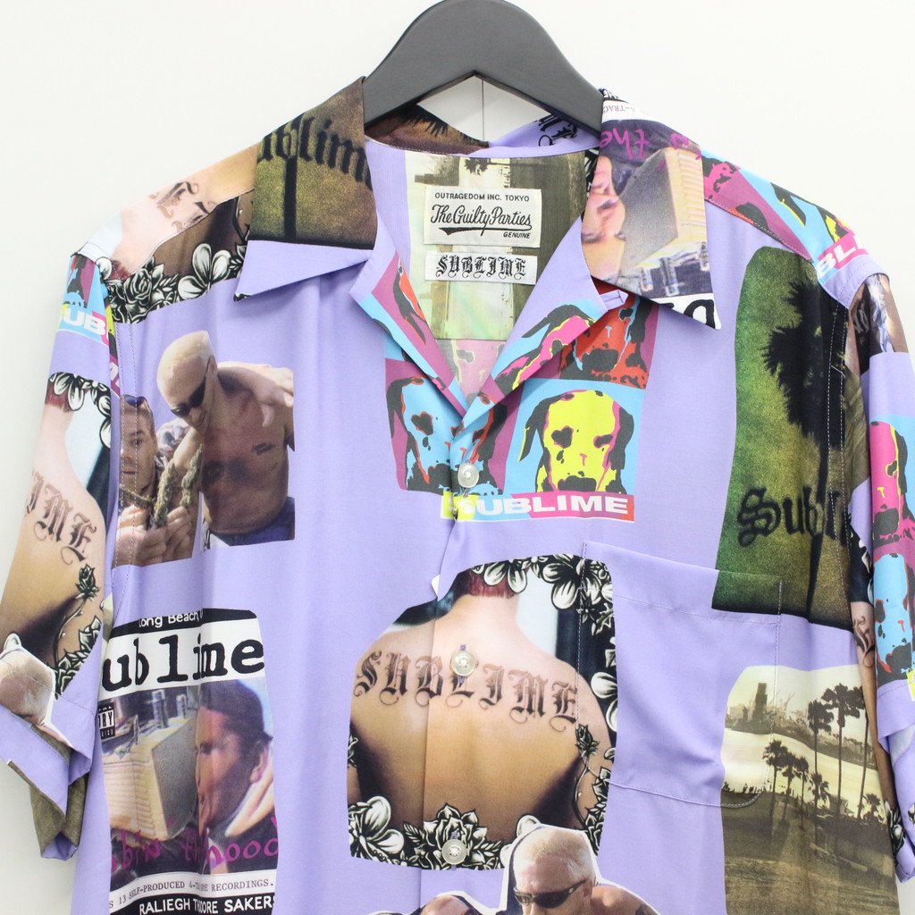 WACKO MARIA/SUBLIME HAWAIIAN SHIRT パープル - library.iainponorogo