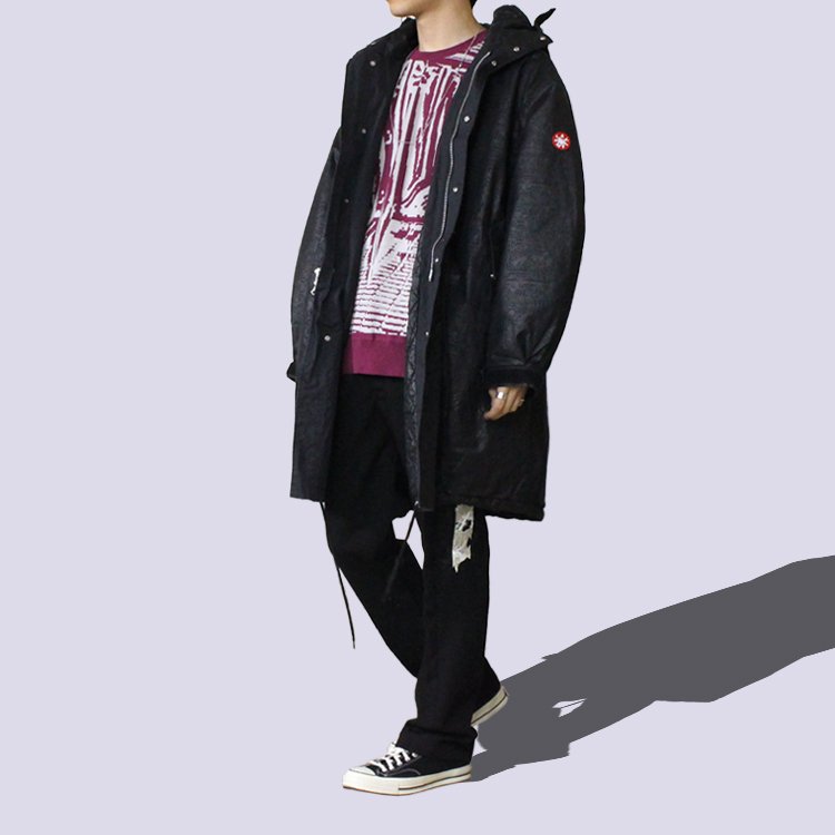 トップス / NOISE WARM PARKA BLACK