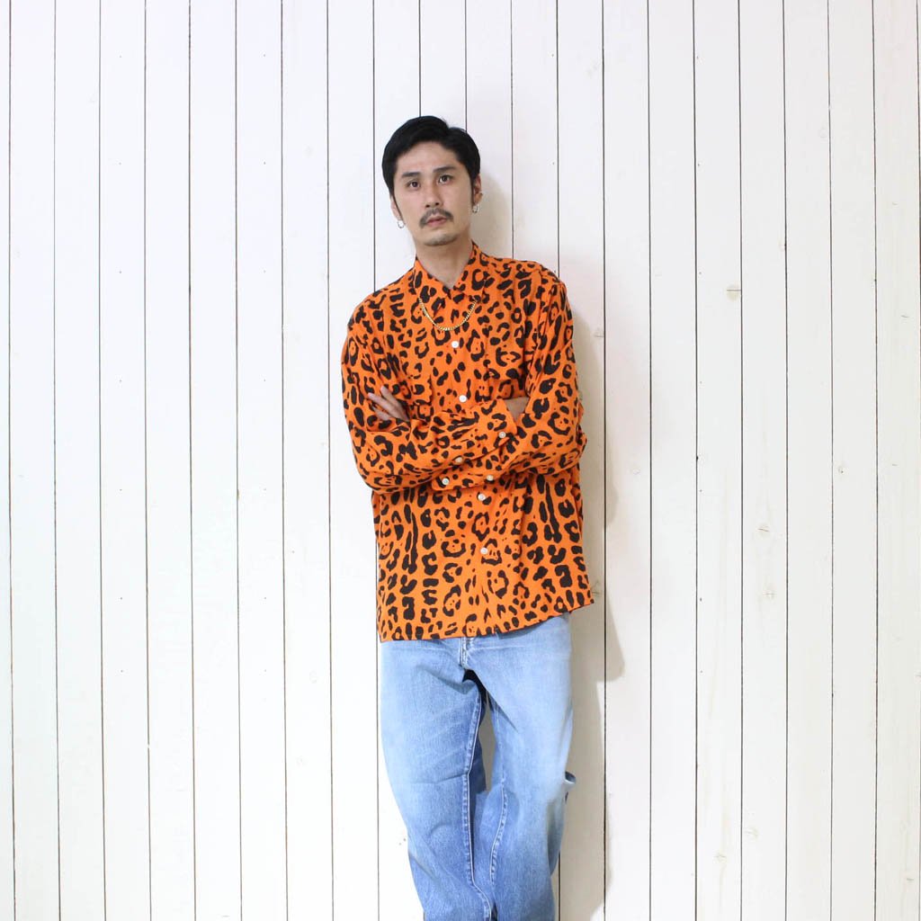 WACKO MARIA | ワコマリア HAWAIIAN SHIRT L/S (TYPE 1) #ORANGE [20FW