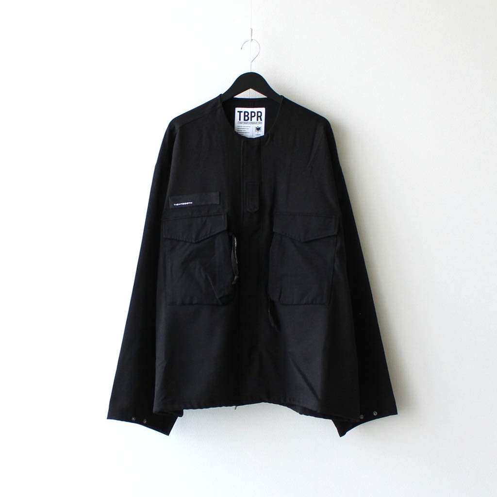 TIGHTBOOTH PRODUCTION｜COLLARLESS FIELD JKT #BLACK [FW20-JK07