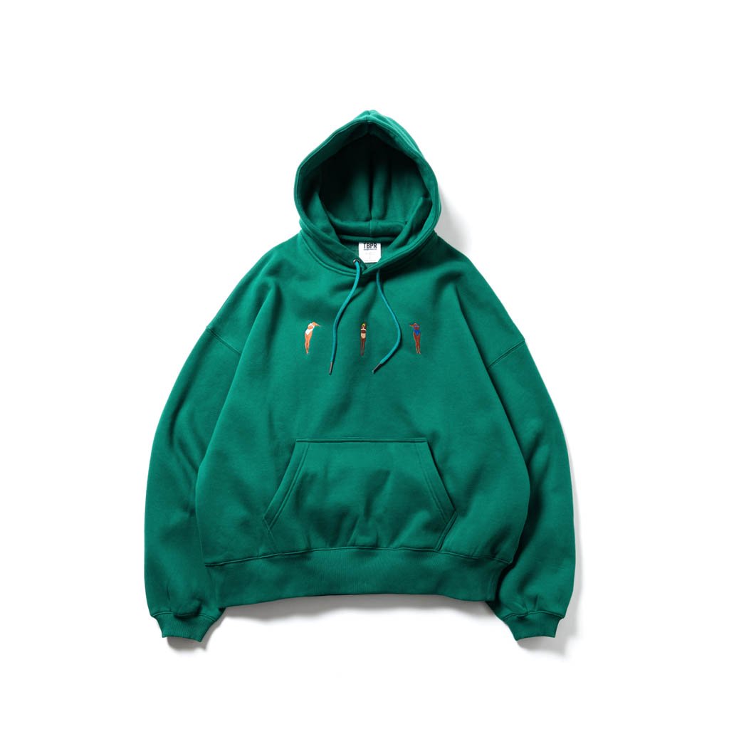 TIGHTBOOTH PRODUCTION｜DIVE TO BLUE HOODIE #GREEN [FW20-SW03]
