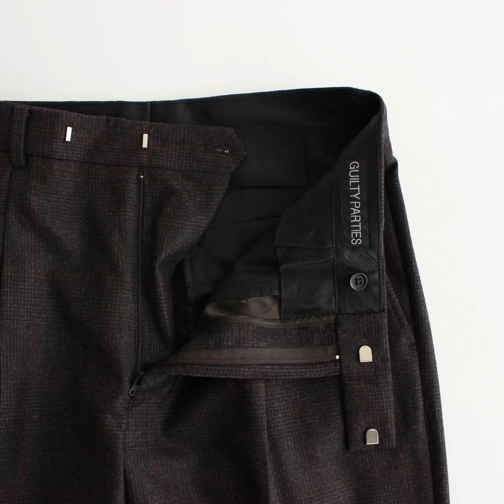 WACKO MARIA slacks pants グレー M ウール スラックス - スラックス