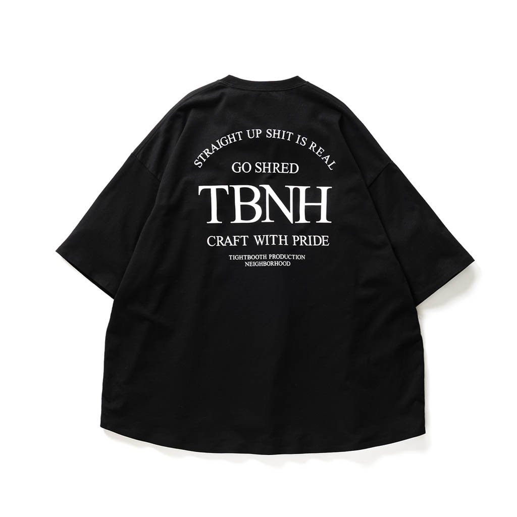 TIGHTBOOTH PRODUCTION｜NEIGHBORHOOD | STRAIGT UP T-SHIRT #BLACK [FW20-15th04]