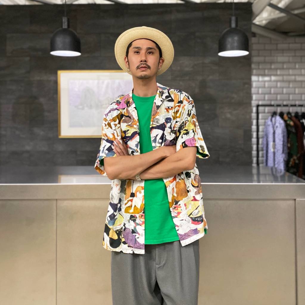 WACKO MARIA SUBLIME S/S HAWAIIAN SHIRT camping.com