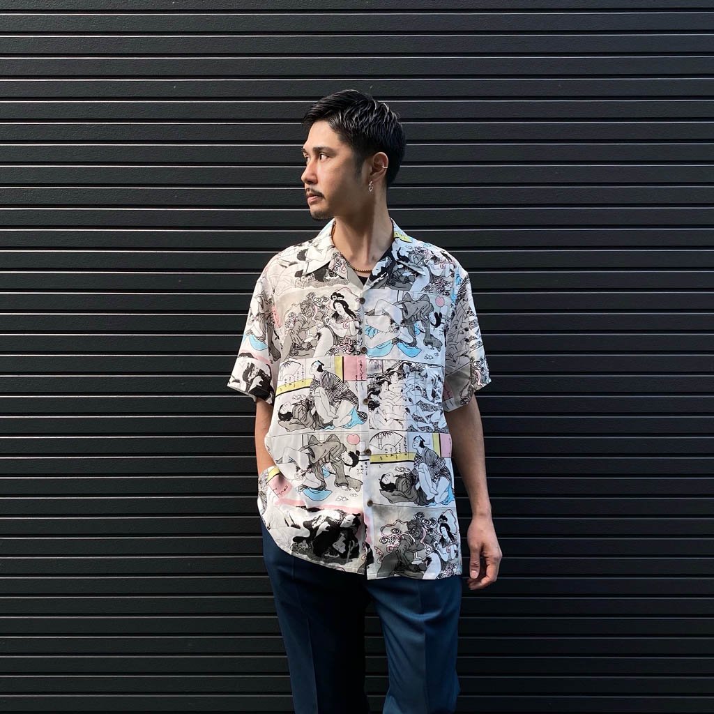 WACKO MARIA HAWAIIAN SHIRT S/S (TYPE-16) - www.onkajans.com