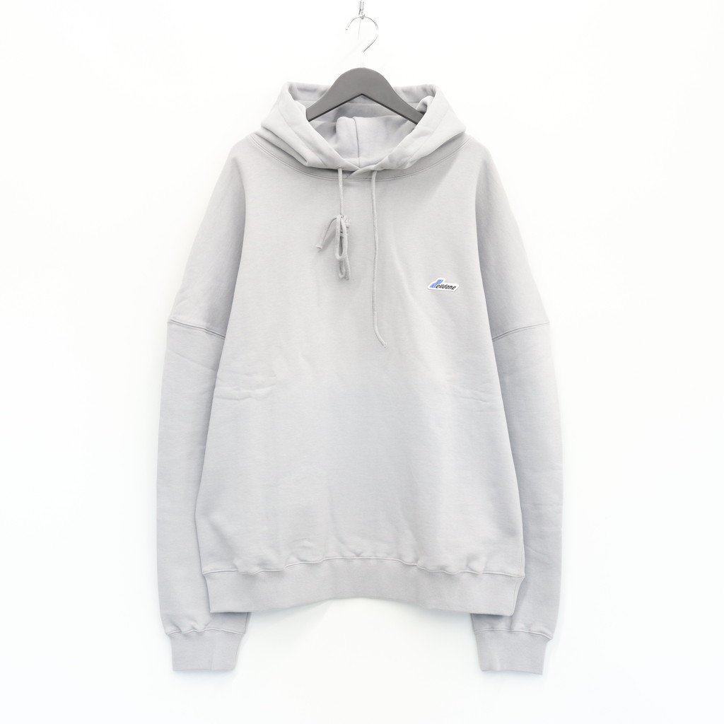 WE11DONE｜WD EMBROIDERED LOGO HOODIE #GREY [WD-TP3-20-707-U]