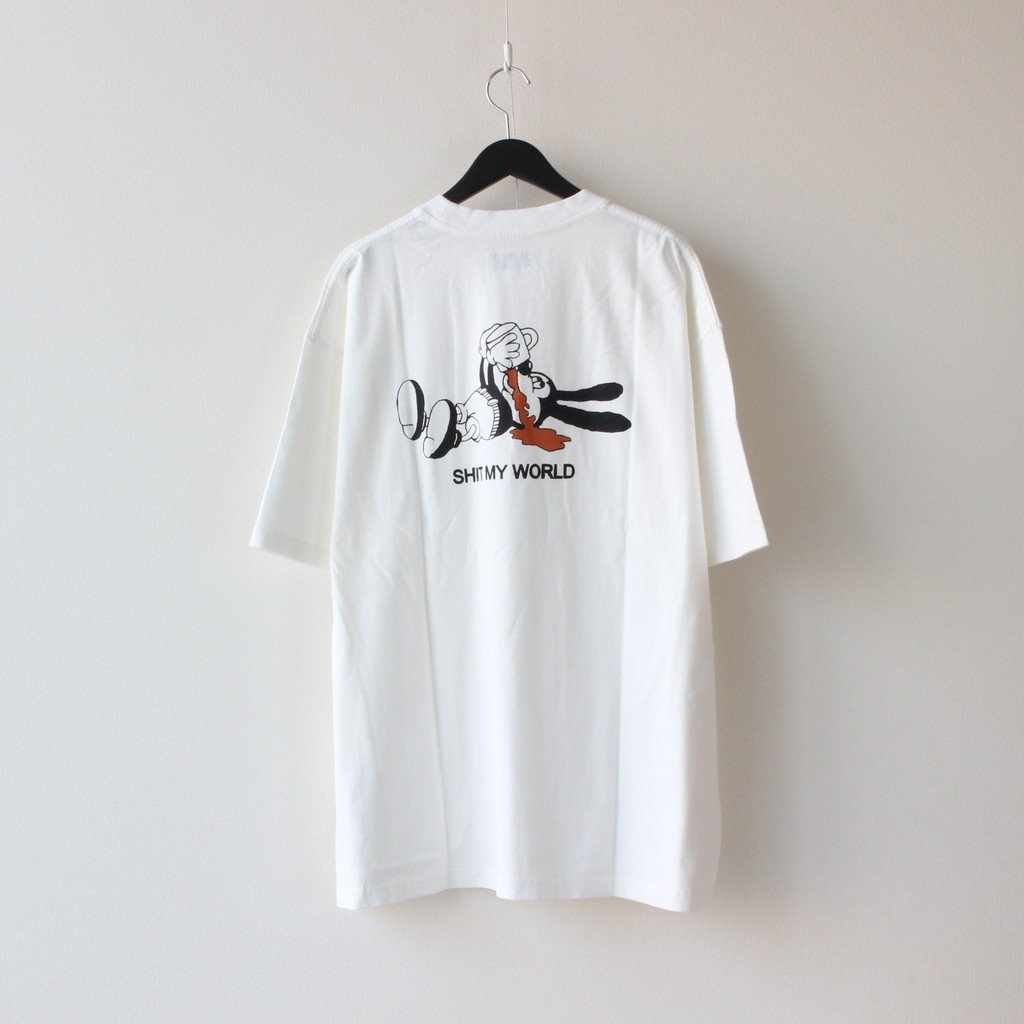 Dunno｜COFFEE DRUNKER TEE #WHITE [DN0800801]
