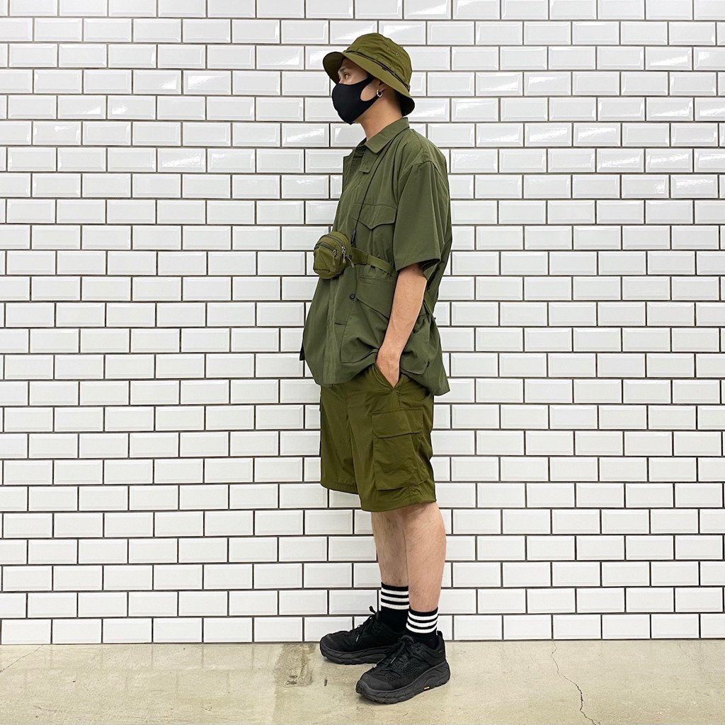 / TECH JUNGLE HAT MICRO RIP-STOP OLIVE