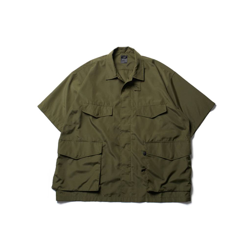 / TECH FRENCH MIL FIELD SHIRTS S/S OLIVE
