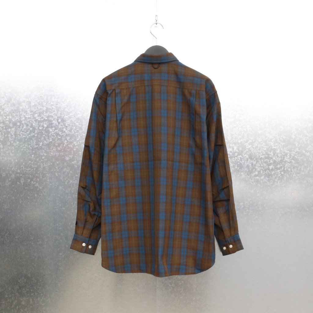 DAIWA PIER39 | ダイワピア39 TECH FLANNEL WORKERS SHIRTS #BROWN 