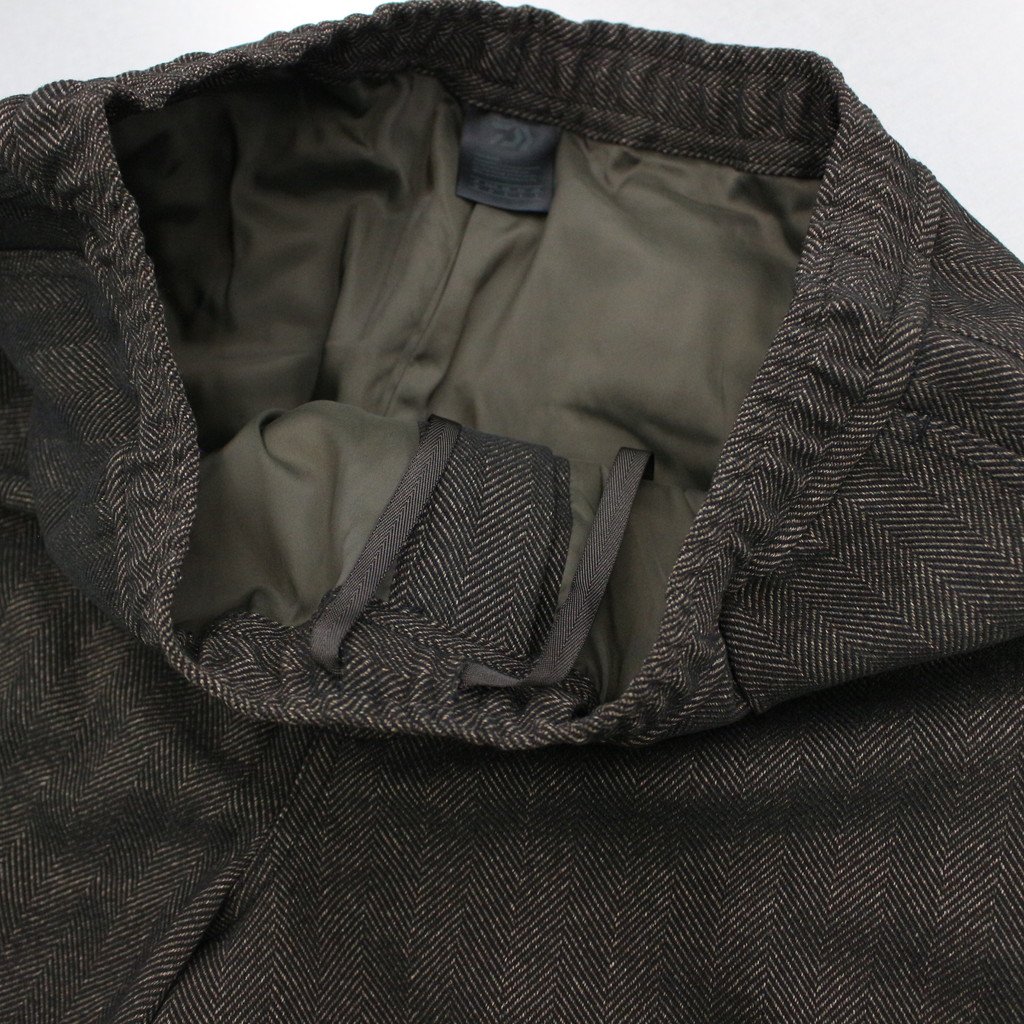 パンツ / TECH TWEED EASY TROUSERS BROWN