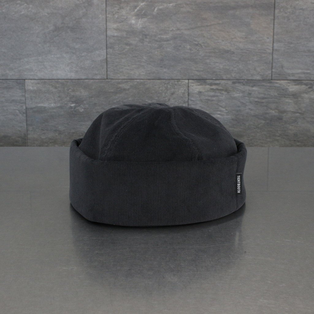 TIGHTBOOTH PRODUCTION｜CORD ROLL CAP #BLACK [FW21-H03]