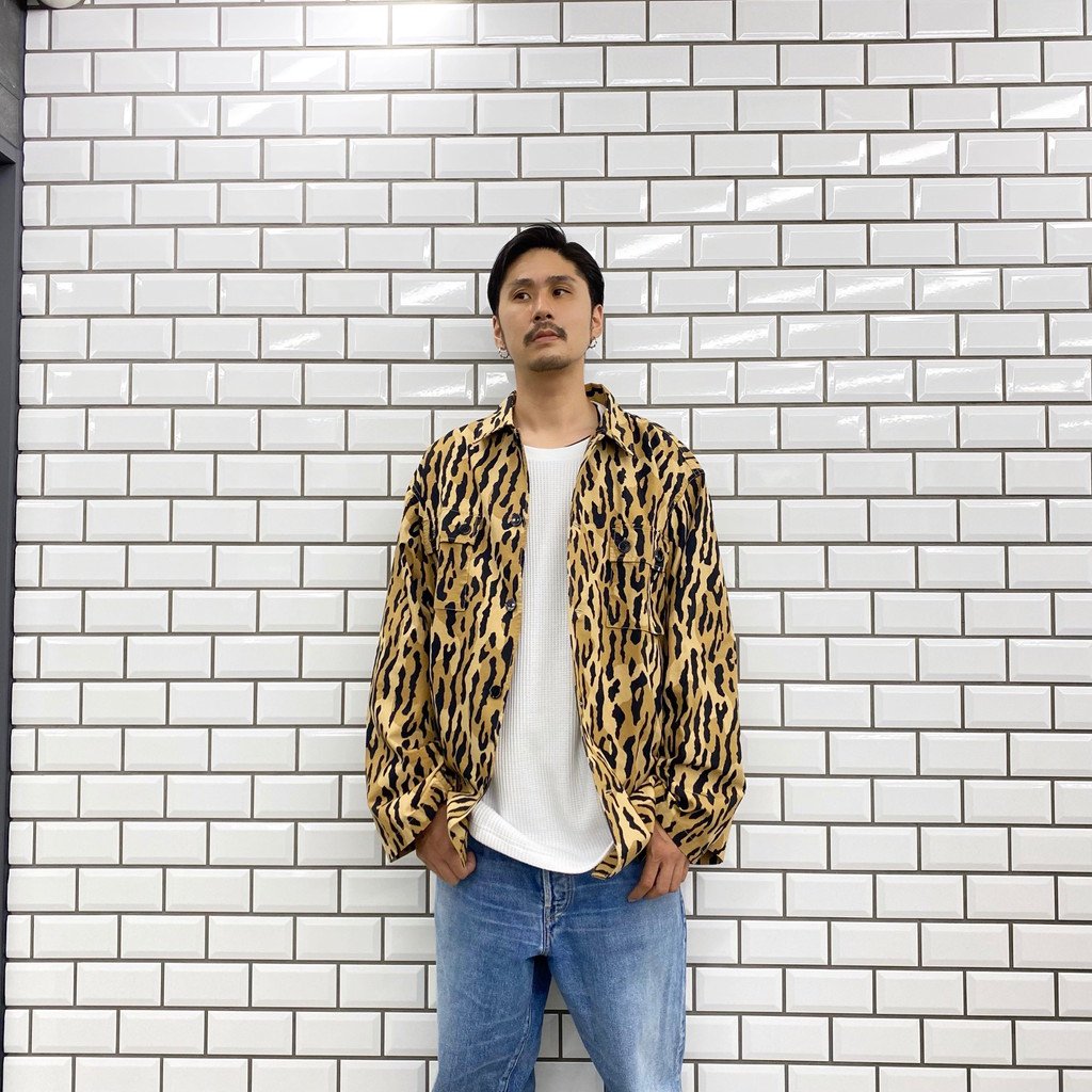 ワコマリア LEOPARD ARMY SHIRT アーミーシャツ | www