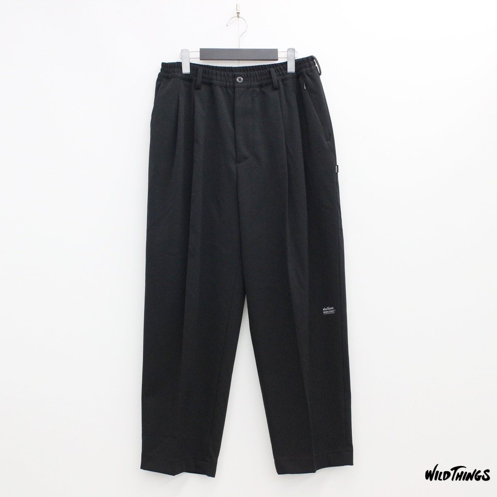 MAGIC STICK｜PL WIDE TROUSERS BY WILDTHINGS #BLACK [21AW-MS9-016]