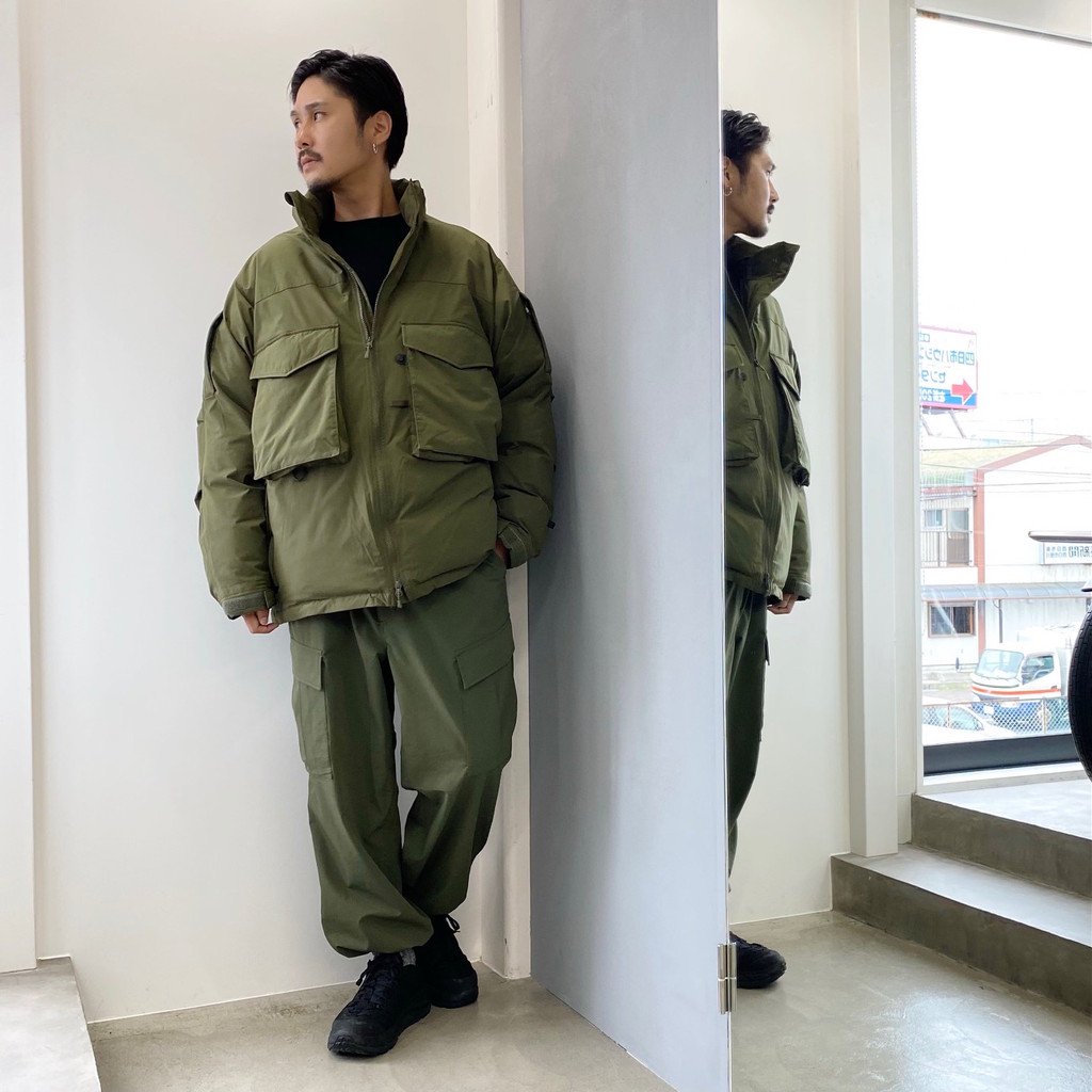 DAIWA PIER39 | ダイワピア39 PADDING MIL JACKET #OLIVE [BW-24021W]