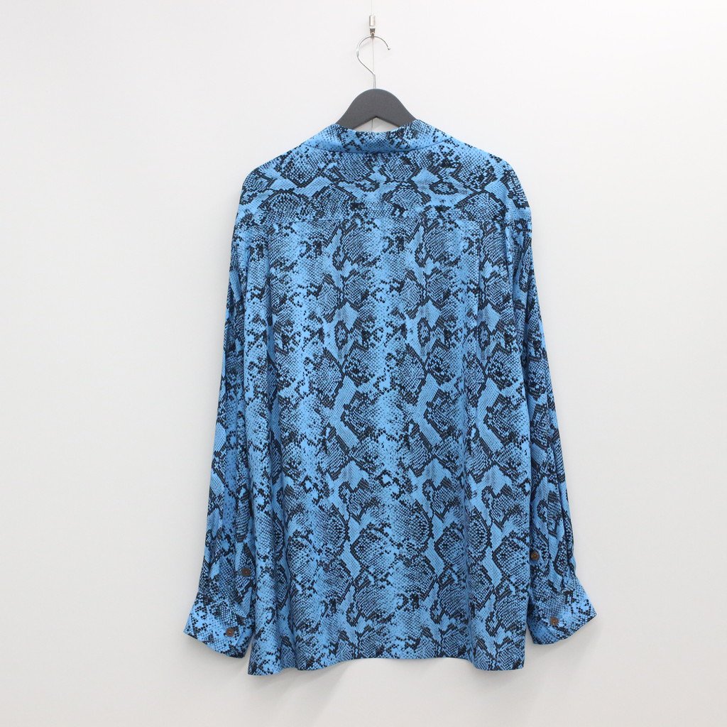 アロハシャツ / HAWAIIAN SHIRT L/S TYPE 3 BLUE