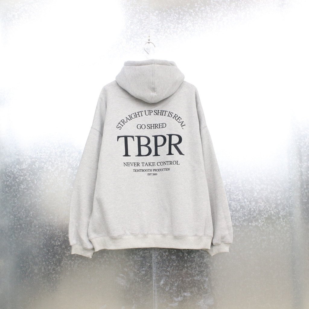TIGHTBOOTH PRODUCTION｜STRAIGHT UP HOODIE #GREY [FW21-SW02]