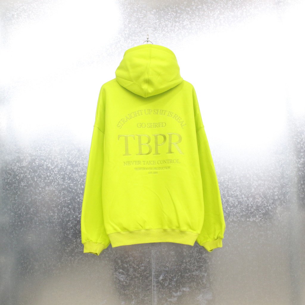 TIGHTBOOTH PRODUCTION｜STRAIGHT UP HOODIE #NEON [FW21-SW02]